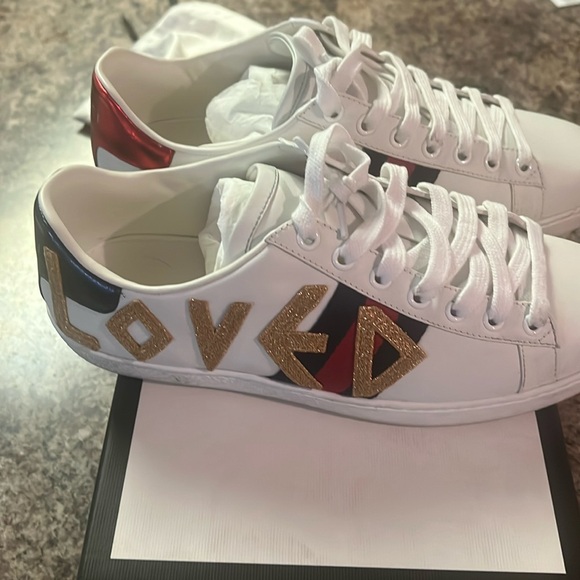 Gucci Loved Tennie shoes size 9 - Picture 1 of 6